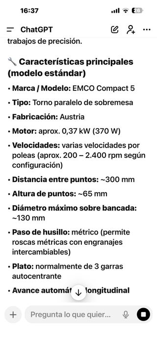 Torno EMCO COMPACT 5