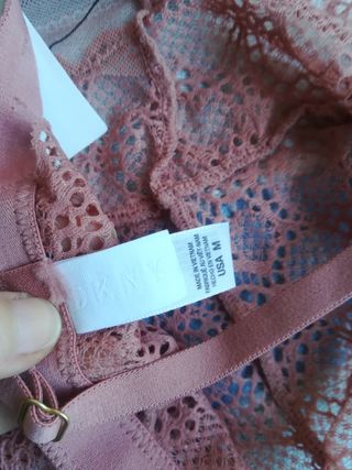 Mono/Pijama Donna Karan Rosa Talla M