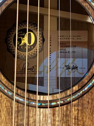 Guitarra Taylor 50th Anniversary 924ce-K LTD
