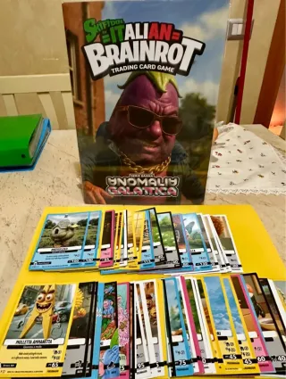 Cartas Cromos Brainrot Anomalia Galattica Gamma