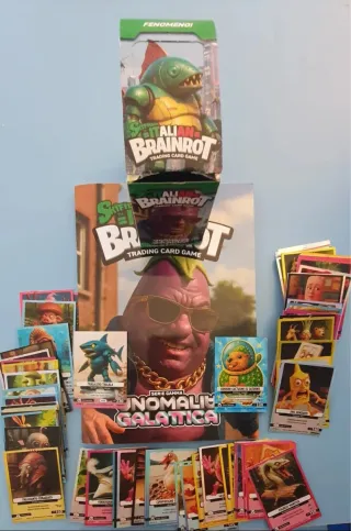 Cartas Cromos Brainrot Anomalia Galattica Gamma
