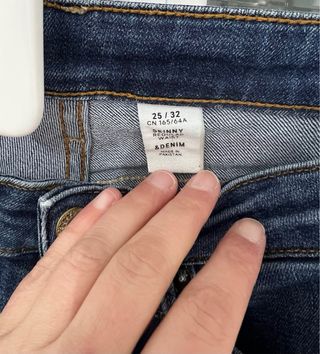 Pantalón vaquero azul Talla 36