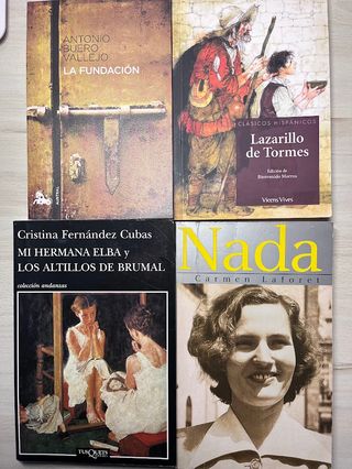 Nada Carmen Laforet/Lazarillo/La Fundación- 2o BCH