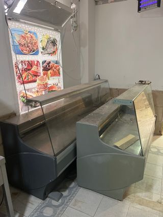 Nevera mostrador para bar