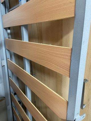 Somier metálico y de madera