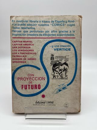 Los 4 fantasticos “Muerte triunfa” Ed. Vertice