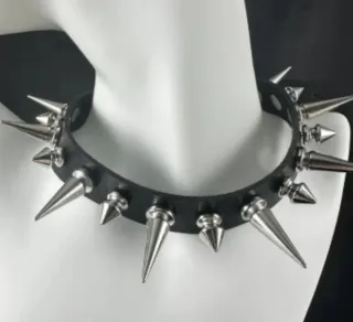 Collare lingerie punk collo rave punk metal rock x