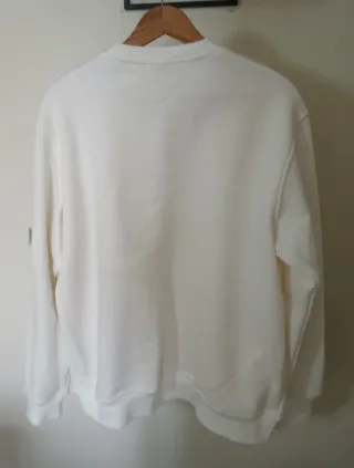 CP Company Sudadera Blanca con bolsillo