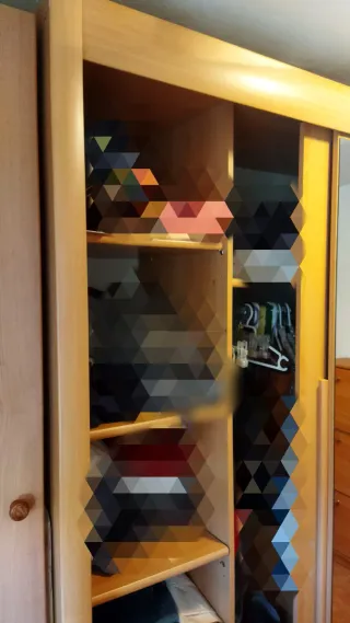 Armario puertas correderas espejo