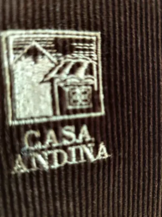 Cazadora vintage pana marrón y verde