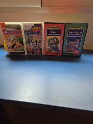 Lote 10 Películas Infantiles VHS