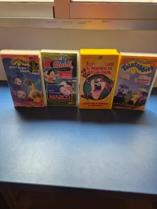 Lote 10 Películas Infantiles VHS
