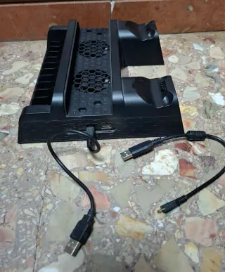 BASE DE CARGA Y REFRIGERACION PS4