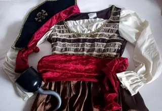 Disfraz pirata niña