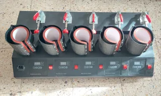 Plancha de sublimación para tazas 5 en 1