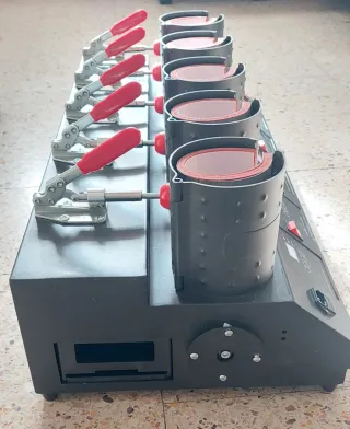 Plancha de sublimación para tazas 5 en 1