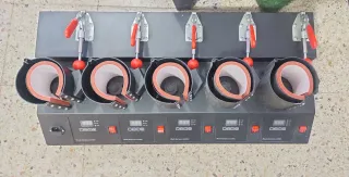 Plancha de sublimación para tazas 5 en 1