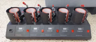 Plancha de sublimación para tazas 5 en 1