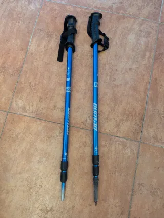 Bastones de senderismo de aluminio