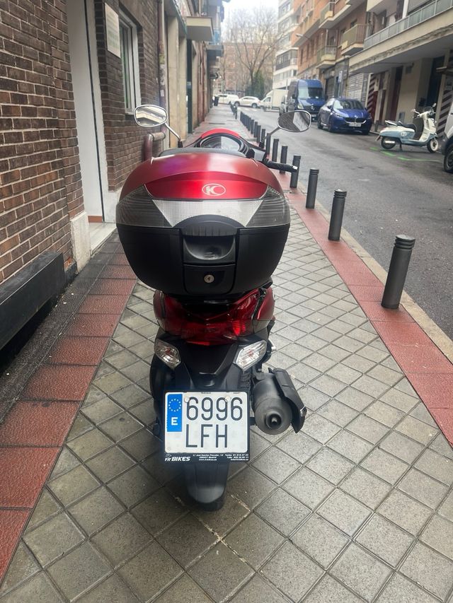 Kymco Miler 125 2022 Roja y Negra