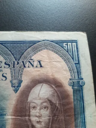 BILLETE DE 500 PESETAS DE 1927