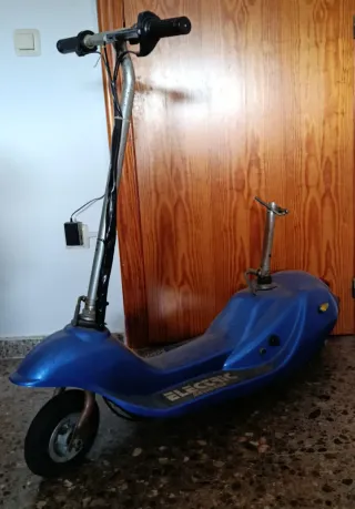 Patinete Eléctrico Blue Retro