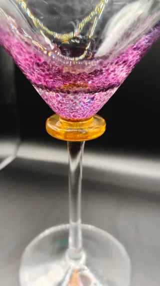 ​Pareja de Copas Martini | Cristal de Autor