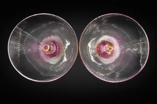 ​Pareja de Copas Martini | Cristal de Autor