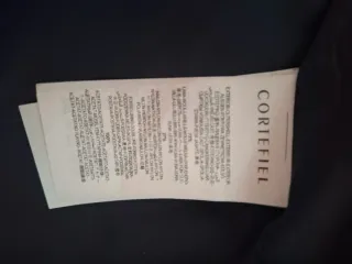 Abrigo Cortefiel espiga azul