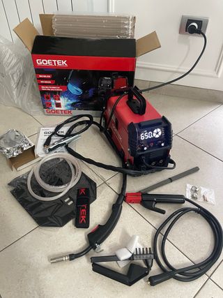 Saldatrice GOETEK 650Ampere 3 in 1