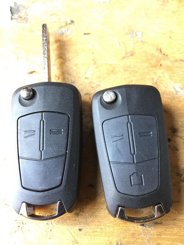 Llave Coche Opel Completa
