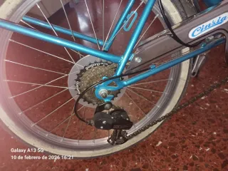 Bicicleta paseo Cinzia azul