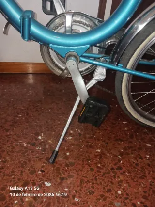 Bicicleta paseo Cinzia azul