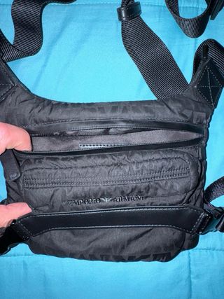Bandolera Emporio Armani Negra