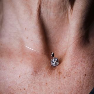 Colgante Cuadrado Oro y Diamantes