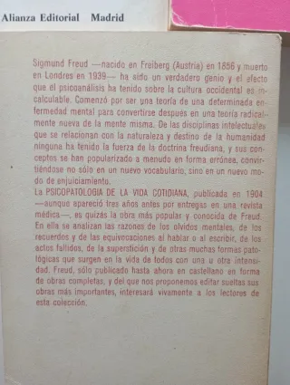 Pack 3 libros S. Freud.