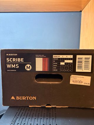 Fijaciones Burton Scribe Snowboard