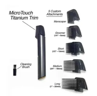 Microtouching Titanium Rasoio