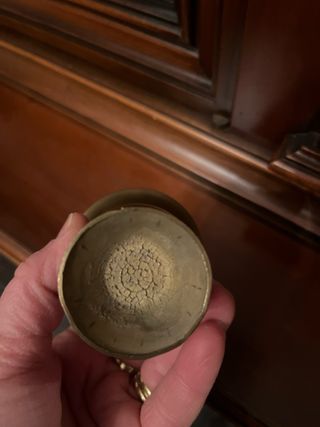 Mortaio vintage in ottone