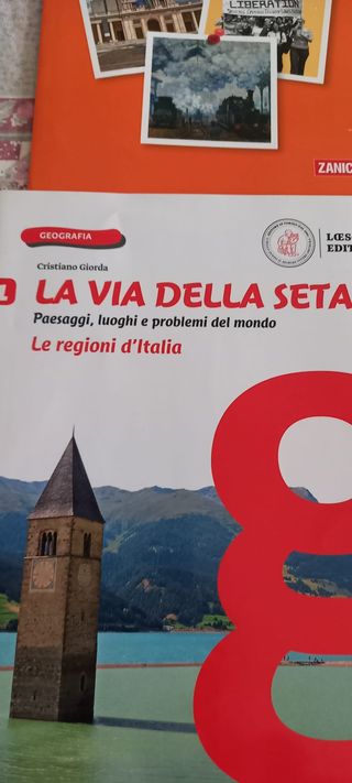 set 4 libri le regioni d'italia atlante stati extr