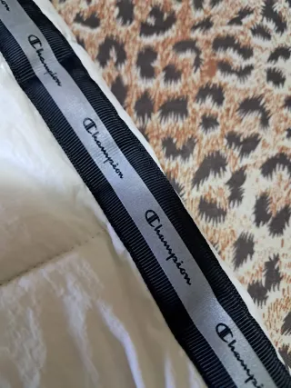 Giubbotto Champion nero e bianco