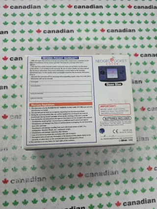 SNK Neo Geo Pocket Color - Stone Blue