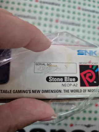 SNK Neo Geo Pocket Color - Stone Blue