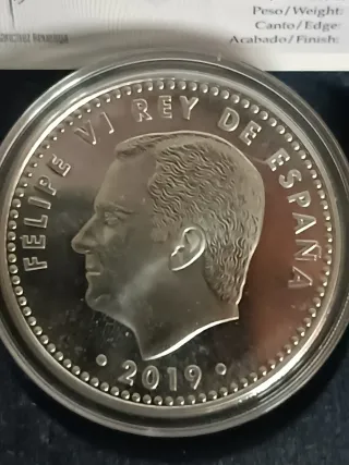 Set 2 Monedas Apollo 11 50 Aniversario España