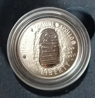 Set 2 Monedas Apollo 11 50 Aniversario España