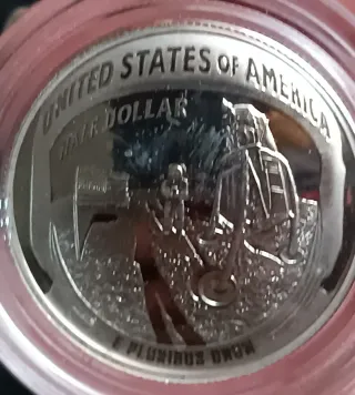 Set 2 Monedas Apollo 11 50 Aniversario España