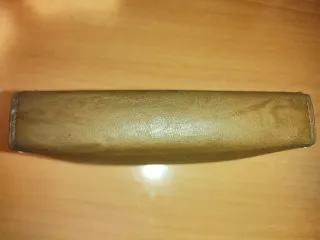 Neceser hombre marrón y plateado