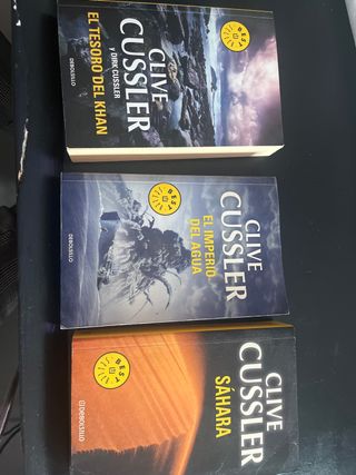 Lote libros Clive Cussler