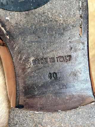 Zapatos Moma Hombre Talla 40 Marrones