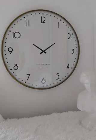 Reloj decoración Maison du Monde, New York